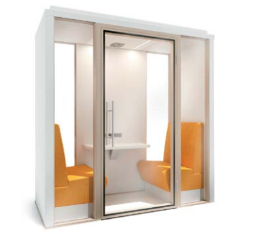 FIZZ BOX W2 Study & Meeting type (With glazed back finishes)