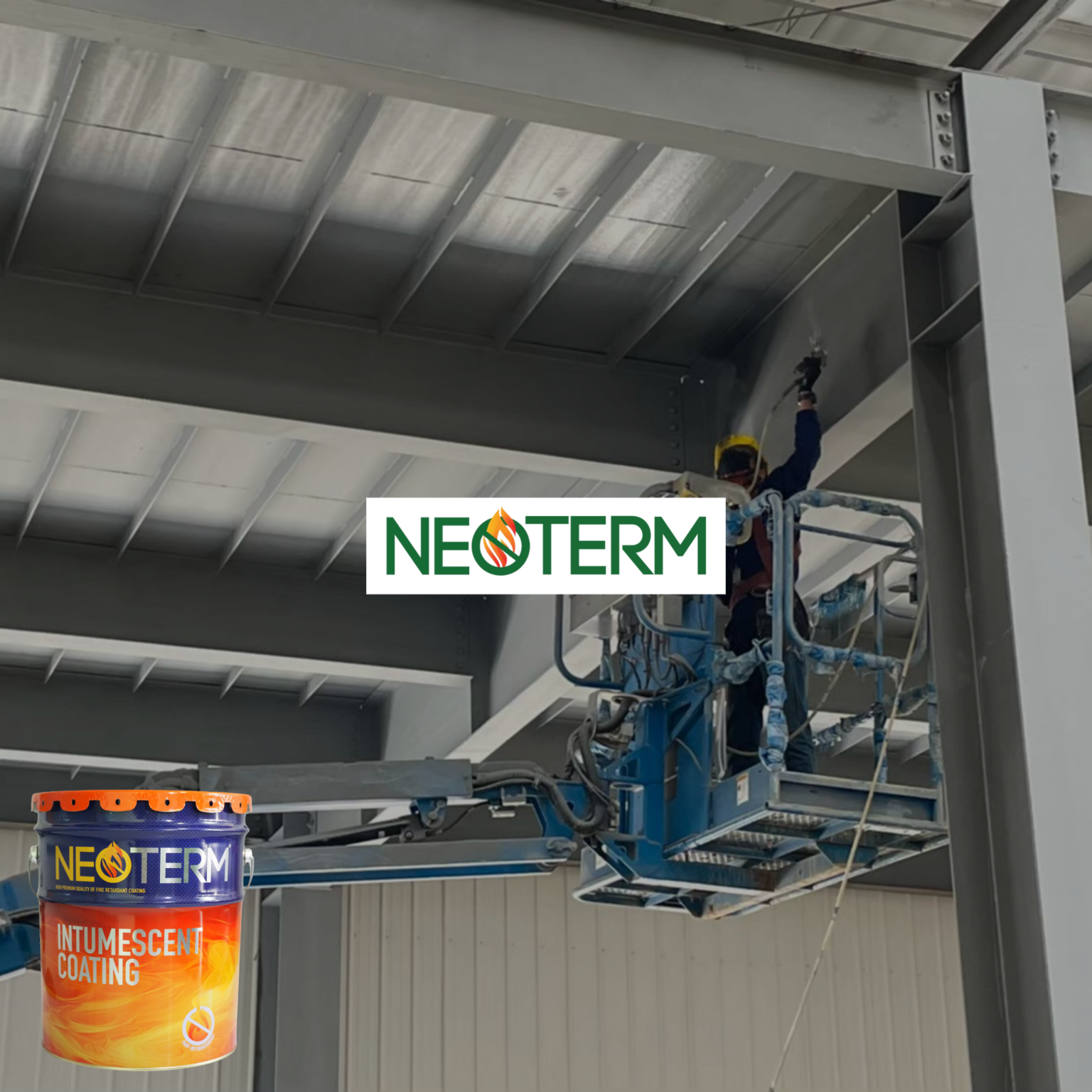 Neoterm Intumescent งานกันไฟโครงสร้างเหล็ก - Assist Engineering Fire protection solutions ...